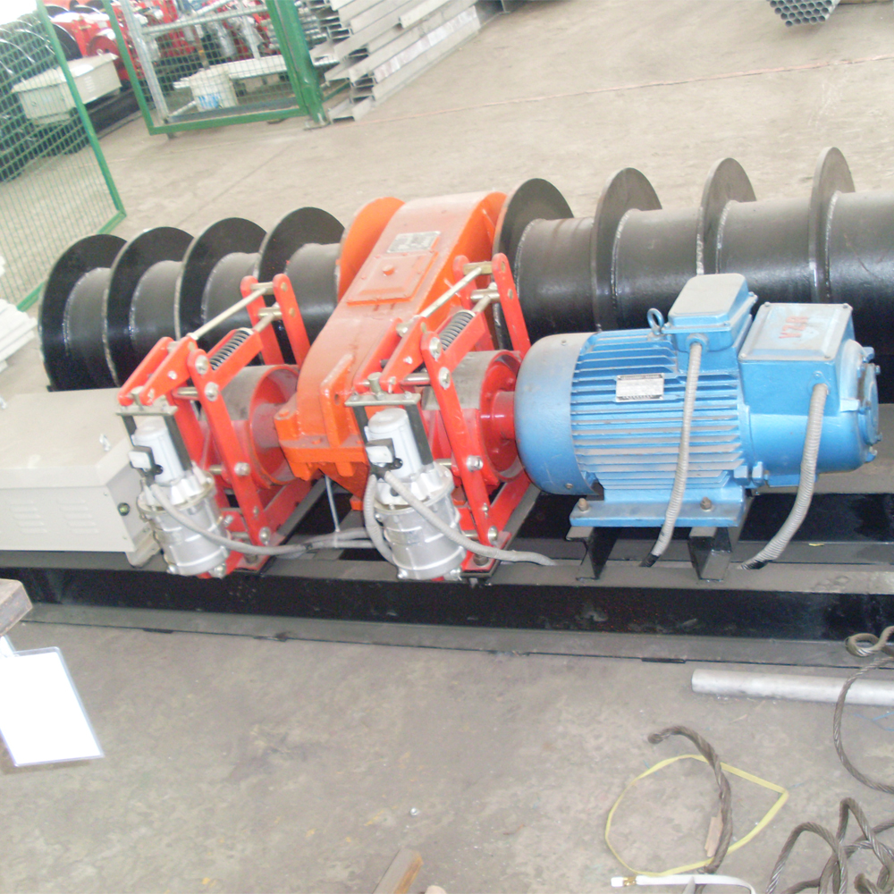 Winch platform tungku stasiun listrik